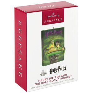 New! Harry Potter and the Half-Blood Prince Book Hallmark Keepsake Ornament 2023